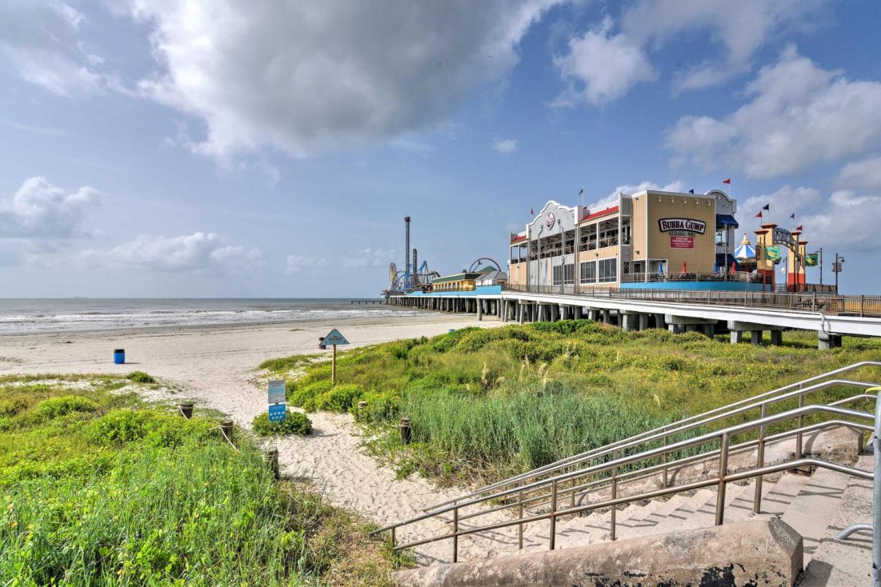Bright Galveston Bungalow Half Mi To Pleasure Pier Екстер'єр фото
